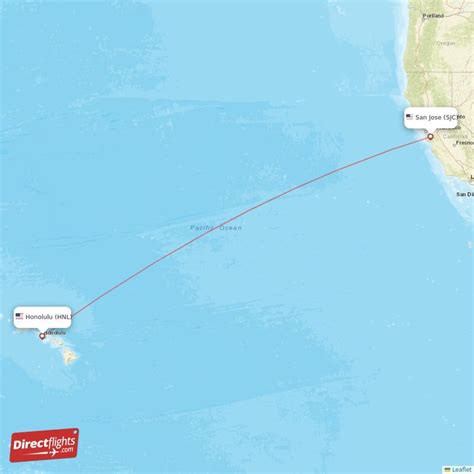 flights from sjc to honolulu.